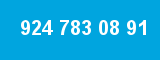 924 783 08 91 924 783 08 91